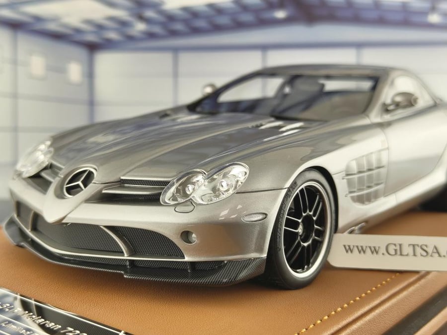 Mercedes-Benz SLR McLaren 722 Crystal Laurite Silver 1:18 Ivy IM1819F LIMITED 149 PCS