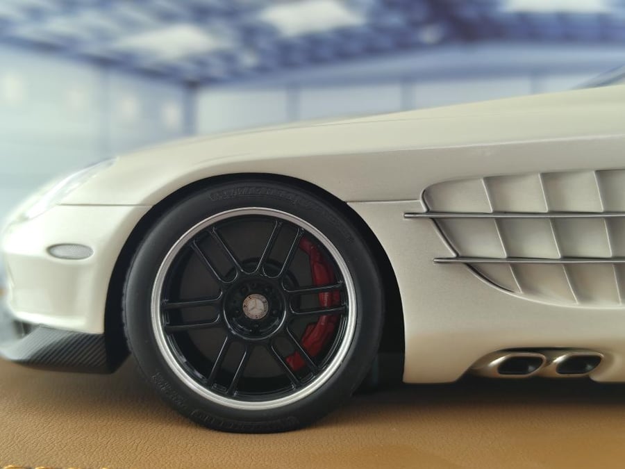 Mercedes-Benz SLR McLaren 722 Pearl White 1:18 Ivy IM1819B LIMITED 45 PCS