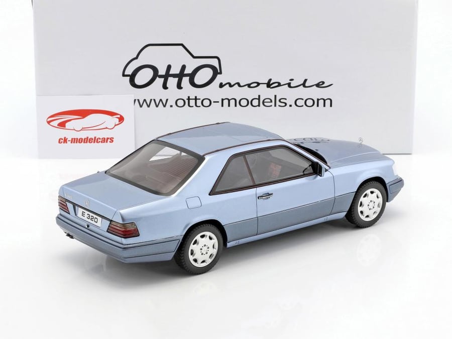 Mercedes-Benz E320 (C124) Coupe 1986 Pearl Blue 1:18 OTTOmobile OT682 LIMITED 2000 PCS