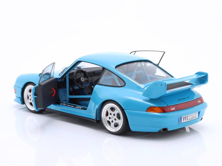 Porsche 911 (993) Clubsport 1997 Riviera Blue 1:18 Solido S1810101