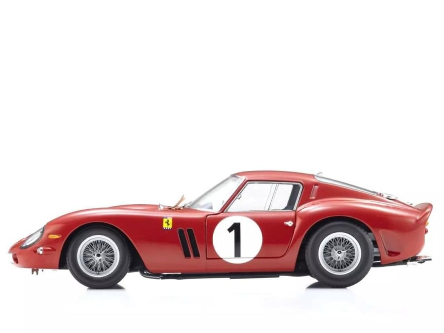 Ferrari 250 GTO 1000km Paris Montlhery 3987GT 1962 #1 Red 1:18 Kyosho 08438G
