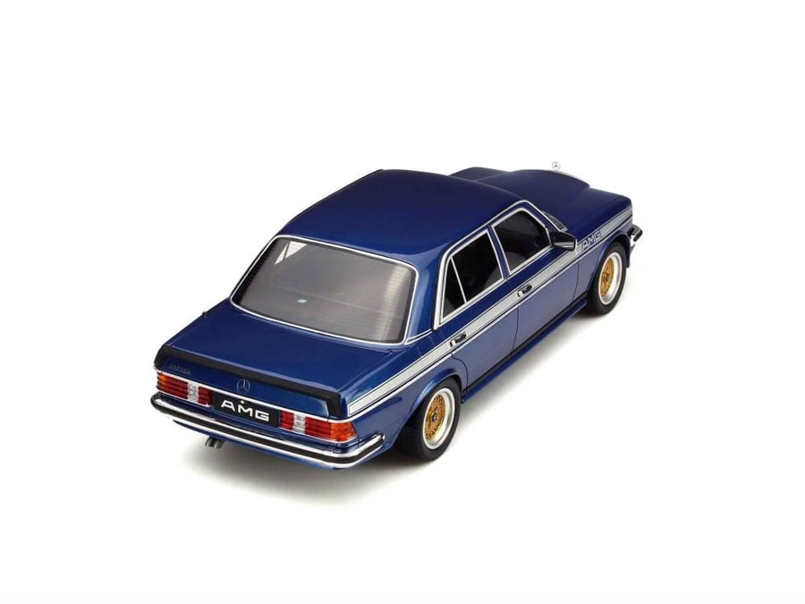 RARE Mercedes-Benz 280E (W123) AMG 1985 Lapis Blue 1:18 OTTOmobile OT221 LIMITED 1750 PCS