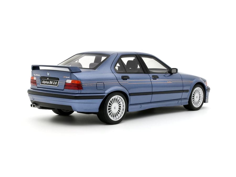 BMW Alpina B6 2.8 Year 1992 Alpina Blue Metallic 1:18 OTTOmobile OT1180 LIMITED 2500 PCS