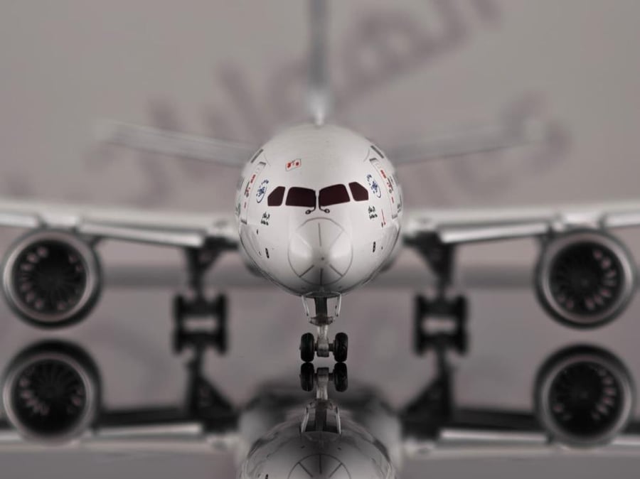 Saudi Arabian Airlines Boeing 787-9 Dreamliner HZ-ARB 1:400 Gemini Jets GJSVA2310F