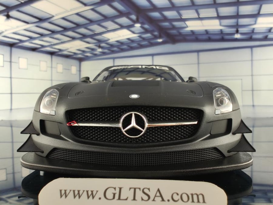 Mercedes-Benz SLS AMG GT3 45 Years Of Driving Performance Grey 1:18 Minichamps B66960337