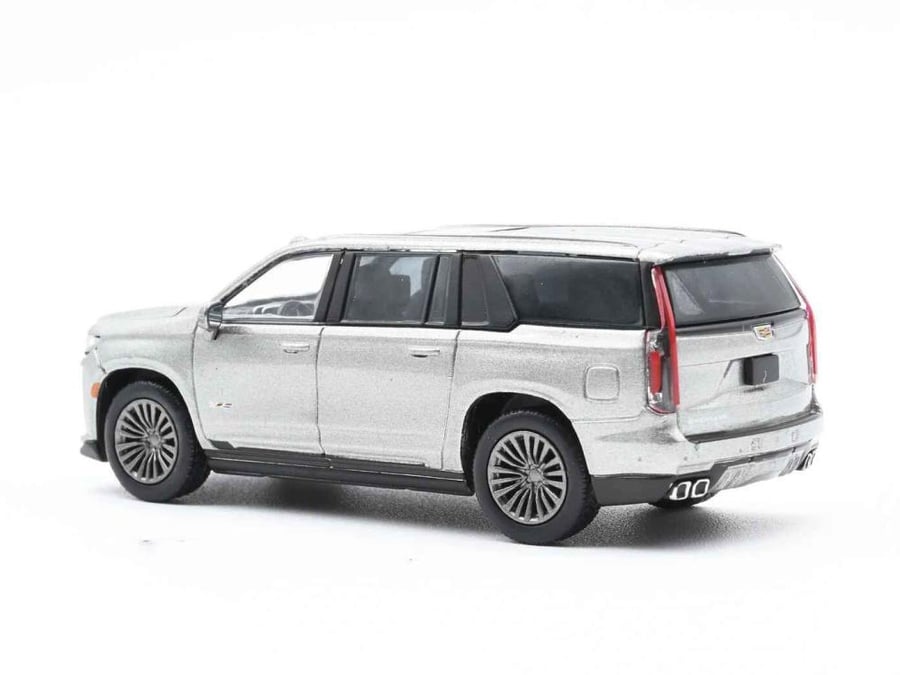 Cadillac Escalade SUV Silver 1:64 Massdi CD1004