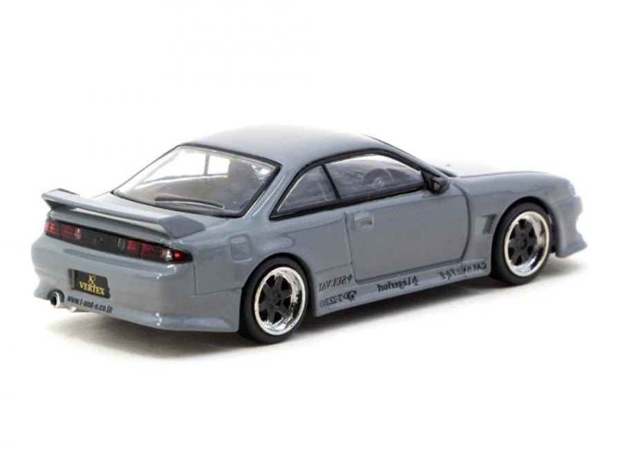 Vertex Nissan Silvia S14 Grey 1:64 Tarmac Works T64G-018-GY