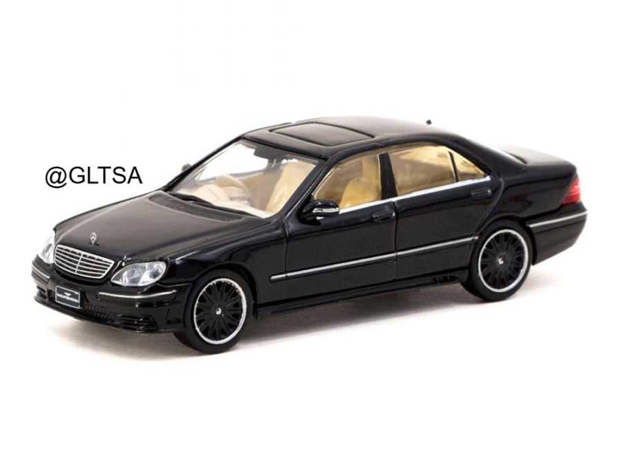 Mercedes-Benz S-Class Wald Black 1:64 Tarmac Works T64G-072-BK