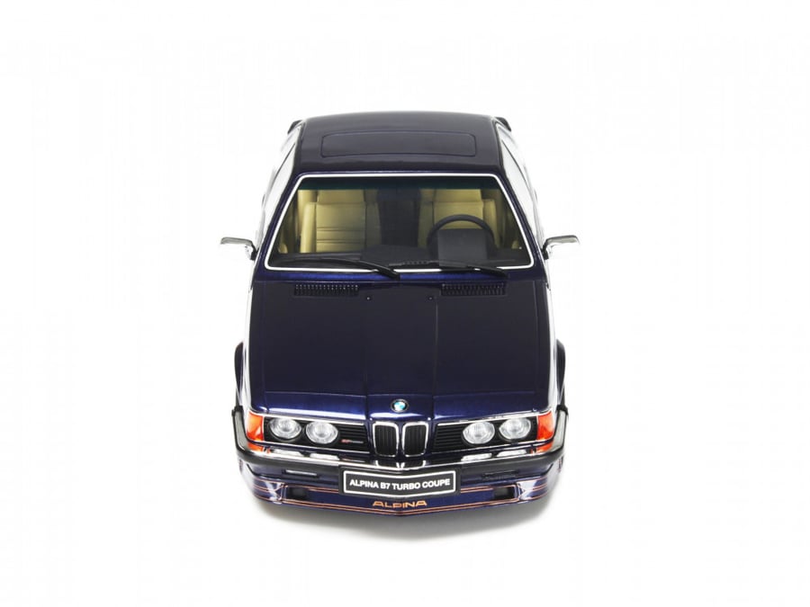 RARE BMW 6-Series Alpina B7 Bi-Turbo Coupe 1985 Dark Blue 1:18 OTTOmobile OT163 LIMITED 3000 PCS