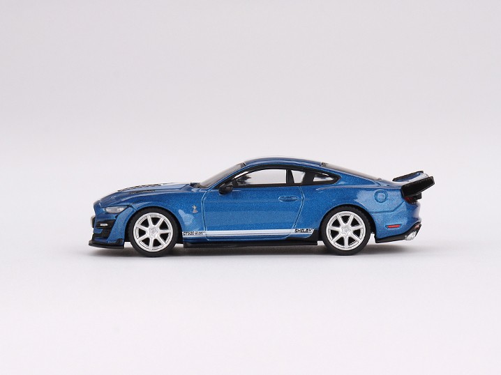 Shelby GT500 Dragon Snake Concept Ford Performance Blue 1:64 MINI GT MGT00568-CH