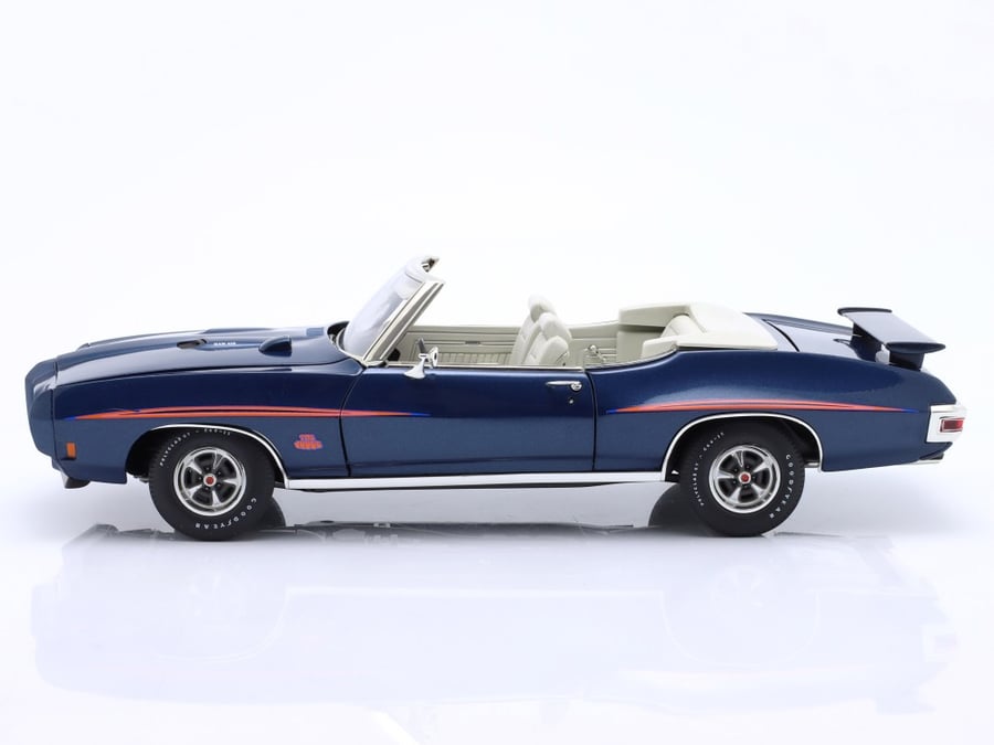 Pontiac GTO Judge Convertible 1970 Atoll Blue 1:18 ACME A1801221 LIMITED 432 PCS