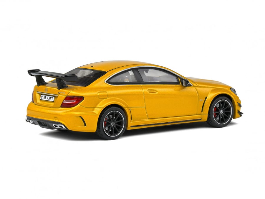 Mercedes-Benz C63 AMG Black Series SolarBeam Yellow 1:43 Solido S4311601