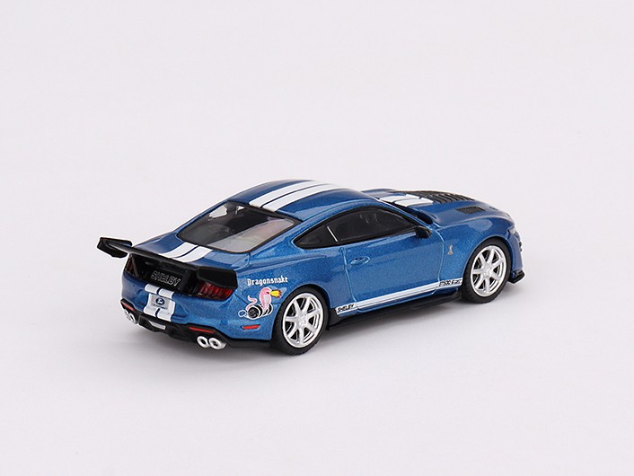 Shelby GT500 Dragon Snake Concept Ford Performance Blue 1:64 MINI GT MGT00568-CH