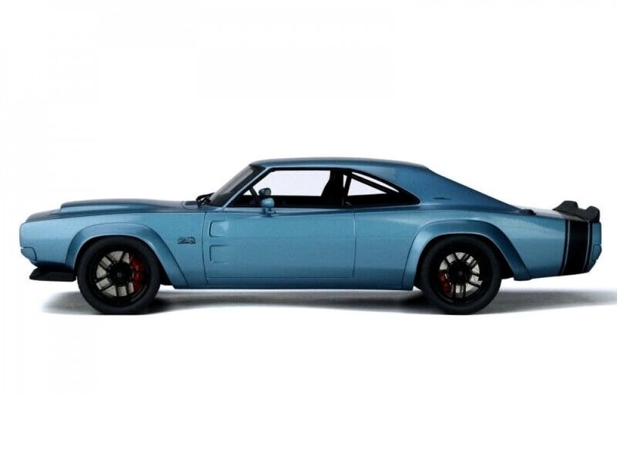 DODGE SUPER CHARGER CONCEPT Blue 1:18 GT Spirit GT841 LIMITED