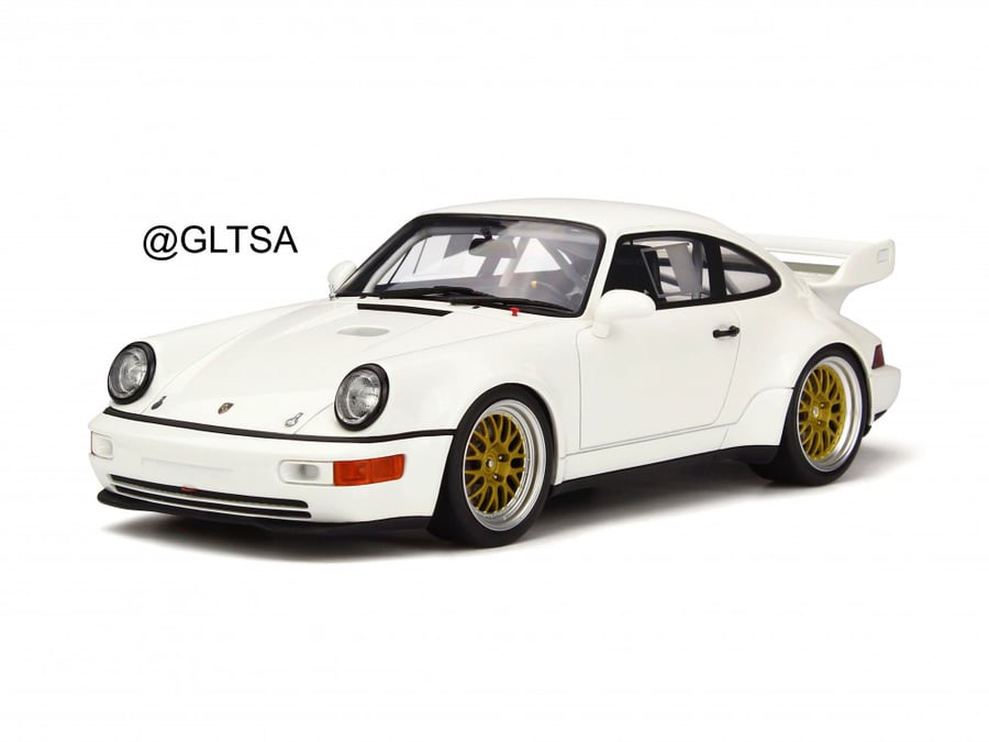 Porsche 964 RSR 1993 White 1:18 GT Spirit GT716 LIMITED EDITION