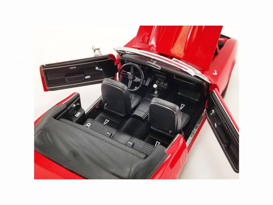 Pontiac 1968 Firebird Convertible Restomod Candy Red 1:18 ACME A1805214