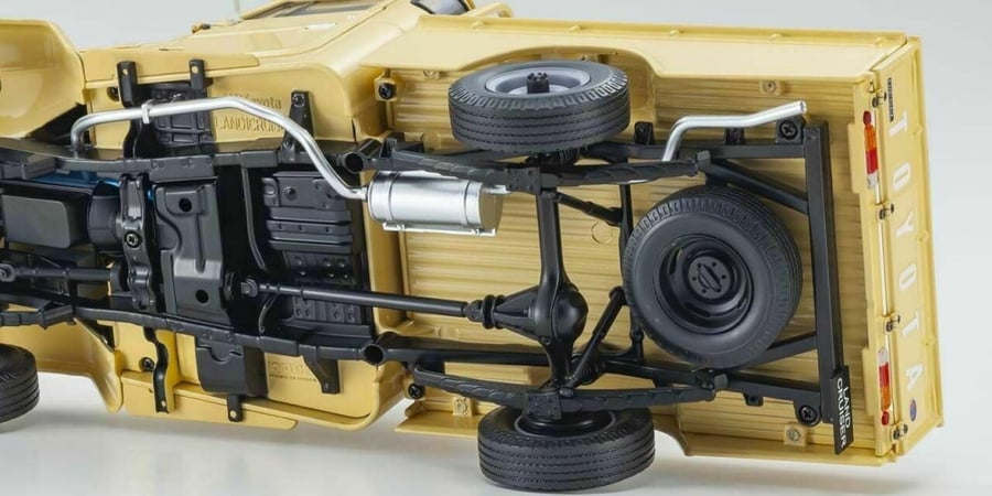 Toyota Land Cruiser LC40 Pickup Beige 1:18 Kyosho K08958BE 08958BE
