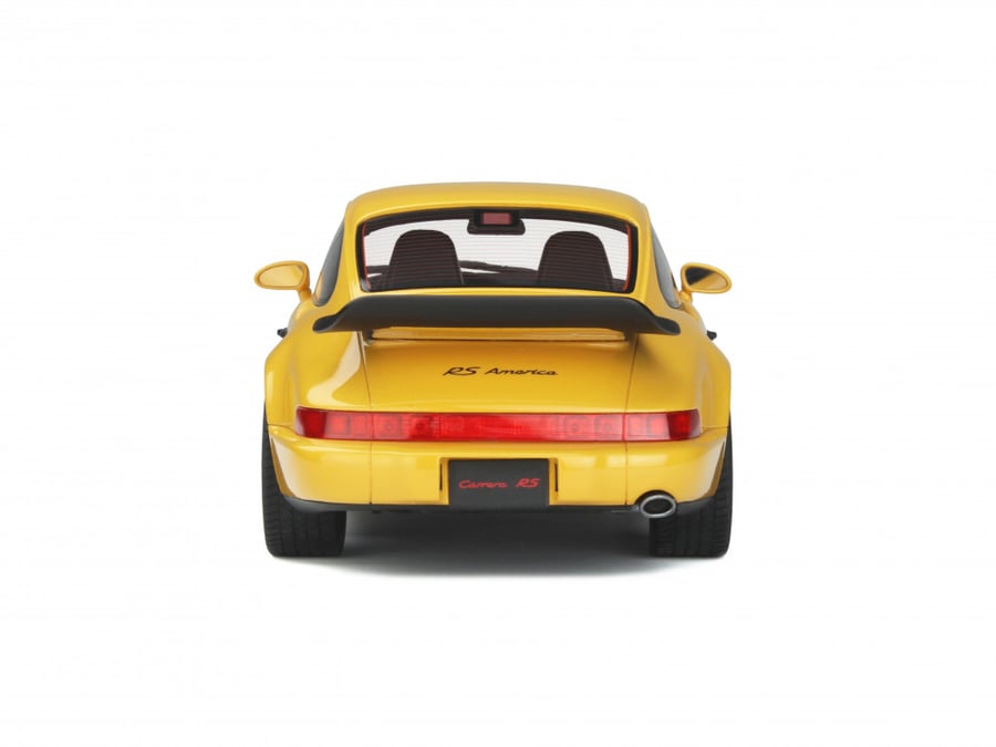 Porsche 964 RS America Yellow 1:18 GT Spirit GT385 LIMITED 999 PCS