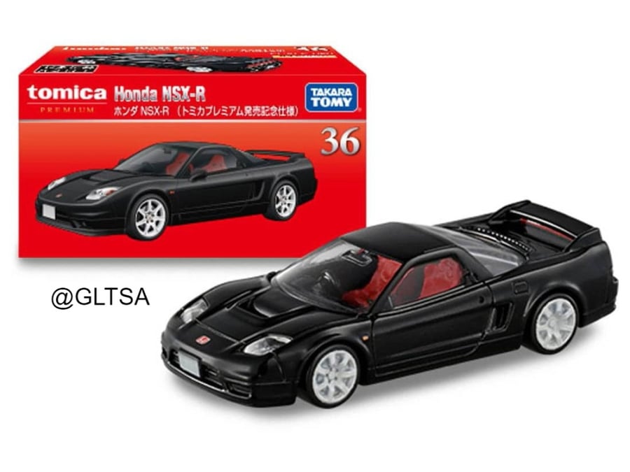 Honda NSX-R Black 1:60 Takara Tomy Tomica Premium 36