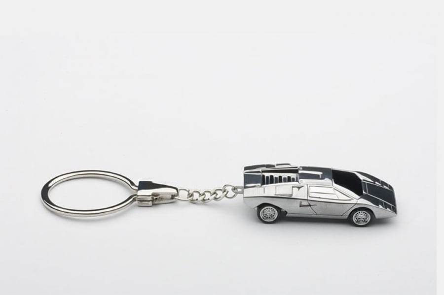 Lamborghini Countach LP400 - aluminum car keychain AUTOart 1:87 41608
