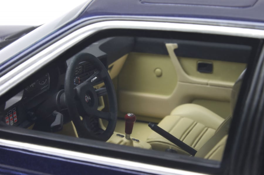 RARE BMW 6-Series Alpina B7 Bi-Turbo Coupe 1985 Dark Blue 1:18 OTTOmobile OT163 LIMITED 3000 PCS