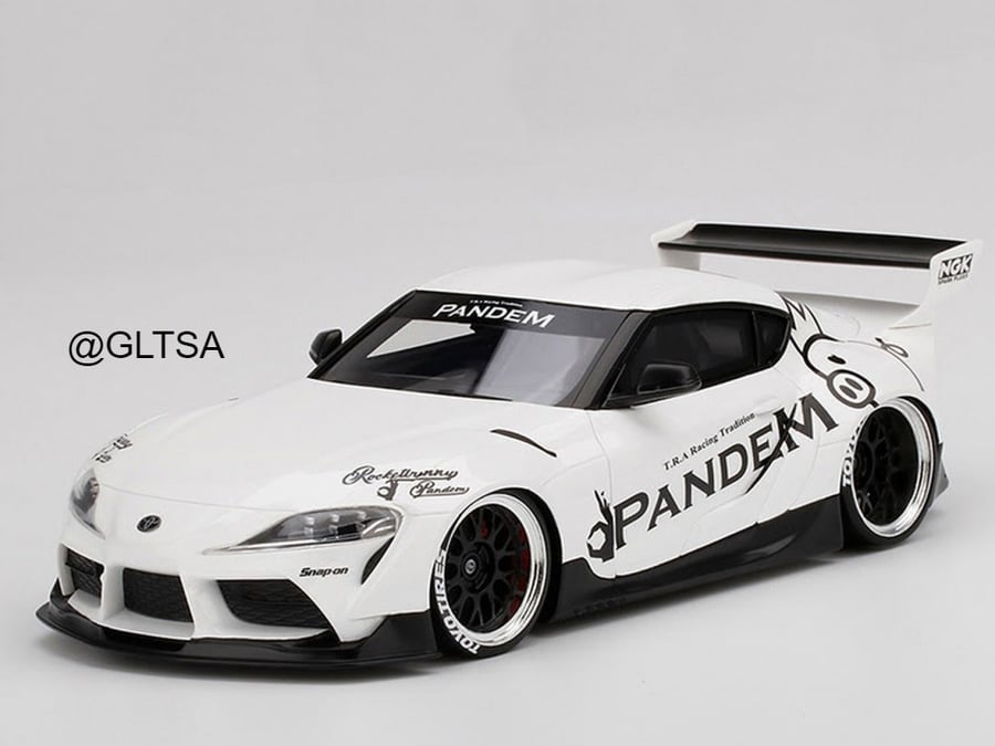 Pandem Toyota GR Supra V1.0 White 1:18 TopSpeed TS0294