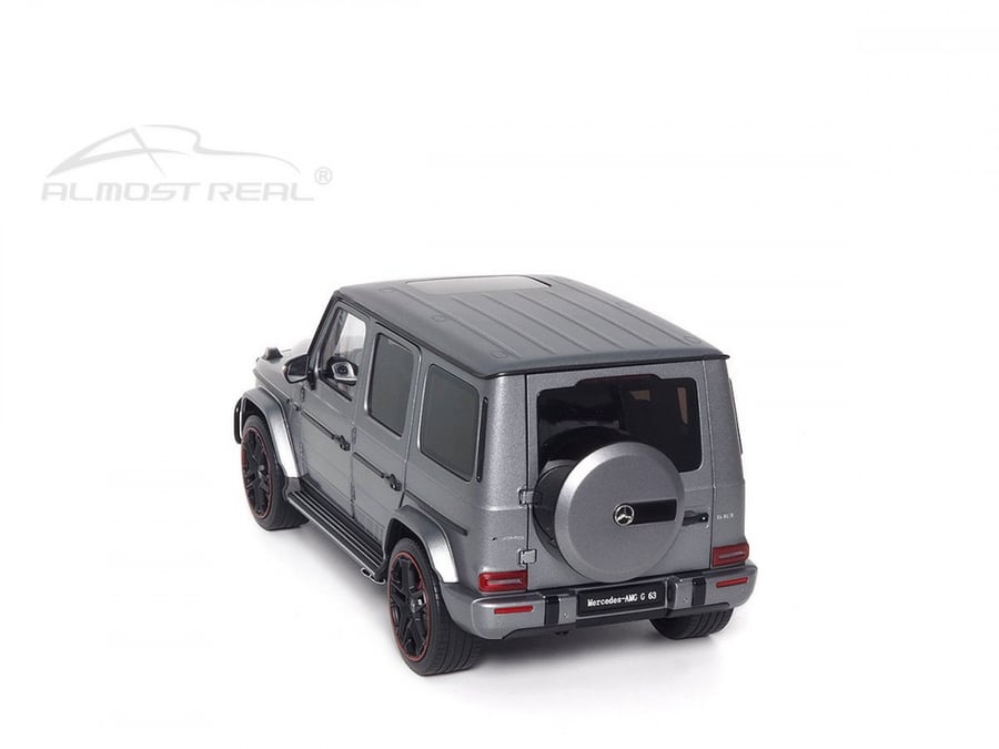 Mercedes-AMG G63 Designo Platinum Magno 1:18 Almost Real 820801 LIMITED 504 PCS