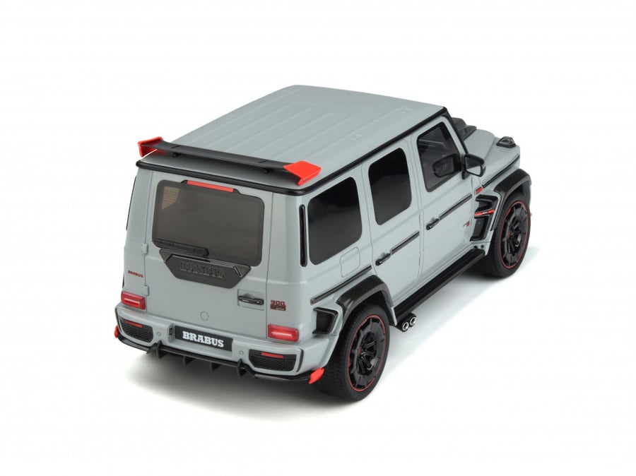 WITH NOTES Mercedes-Benz Brabus Rocket G900 Nardo Grey 1:18 GT Spirit GT406 LIMITED 1500 PCS