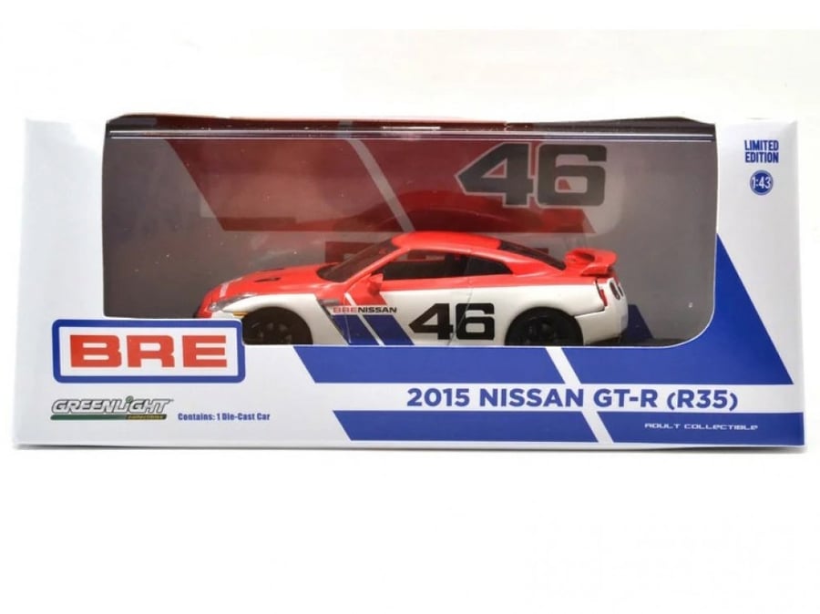 Nissan GT-R (R35) BRE #46 1:43 Greenlight 51069 LIMITED 2300 PCS