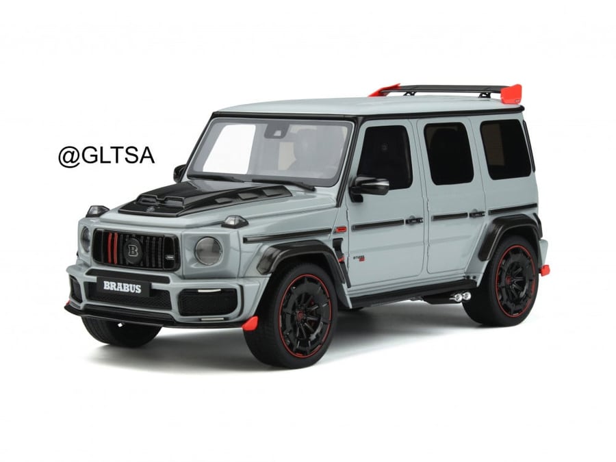WITH NOTES Mercedes-Benz Brabus Rocket G900 Nardo Grey 1:18 GT Spirit GT406 LIMITED 1500 PCS