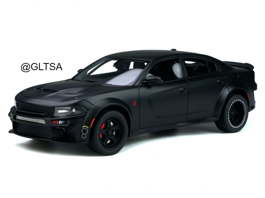 DODGE CHARGER SRT HELLCAT WIDEBODY Tuned by SPEEDKORE BLACK 1:18 GT Spirit GT301