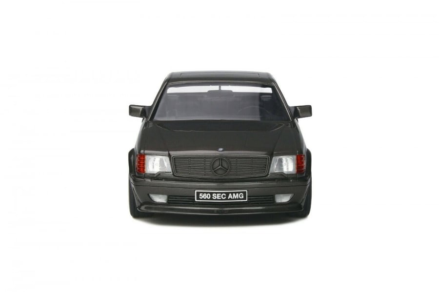 RARE MERCEDES-BENZ 560SEC C126 AMG 1987 ANTHRACITE GREY 1:18 Otto OT823