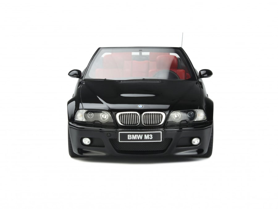 NO BOX BMW E46 Convertible M3 Jet Black 1:18 OTTOmobile OT380 LIMITED