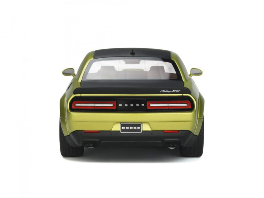 Dodge Challenger R/T Scat Pack Widebody 50th Anniversary Green 1:18 GT Spirit GT411 LIMITED 999 PCS