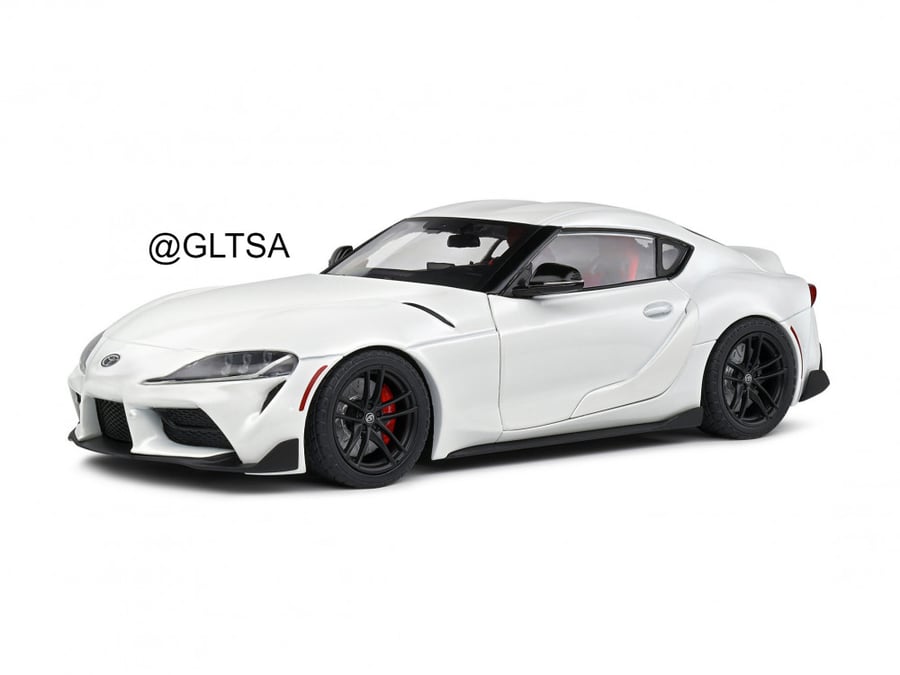 Toyota GR Supra White Pearl 1:18 Solido S1809002