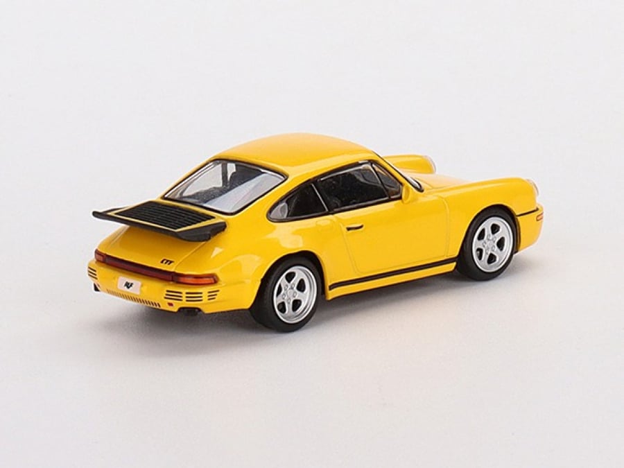 Porsche RUF CTR 1987 Blossom Yellow 1:64 MINI GT MGT00419-L