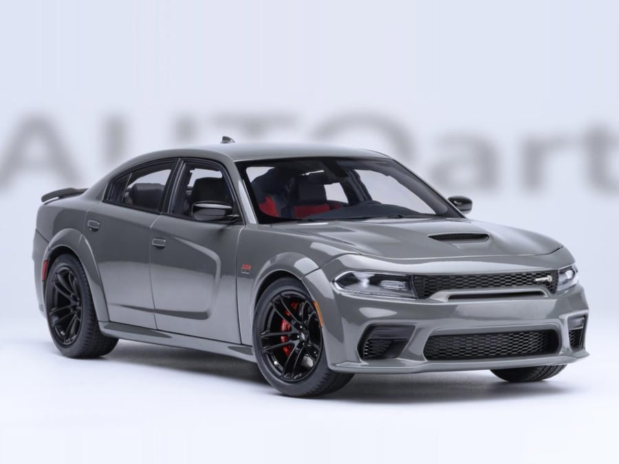 Dodge Charger SRT Scat Pack Widebody Destroyer Grey 1:18 AUTOart 71756