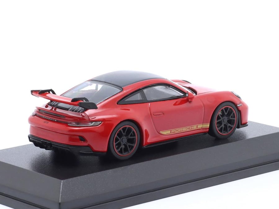 Porsche 911 (992) GT3 Guards Red 1:64 Minichamps 643061010 LIMITED 1200 PCS