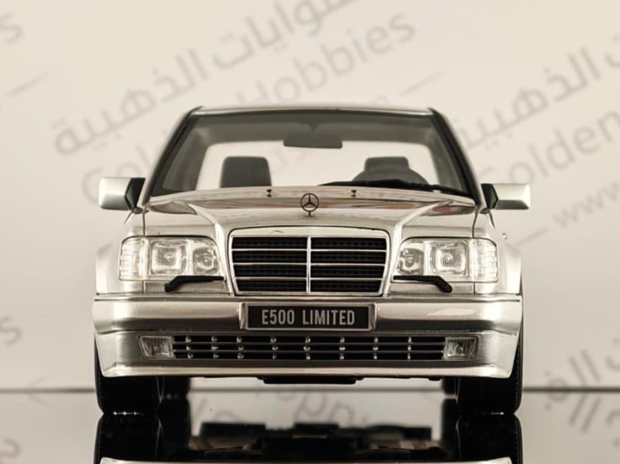 RARE with notes Mercedes-Benz E500 Limited (W124) 1994 Silver 1:18 OTTOmobile OT623 LIMITED 3000 PCS