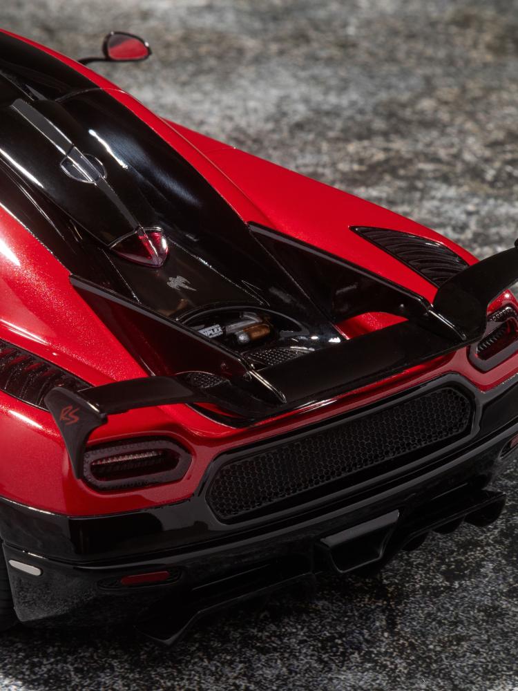 PRE-ORDER (4 Weeks) Koenigsegg Agera RS Draco Red 1:18 GT Spirit GT980