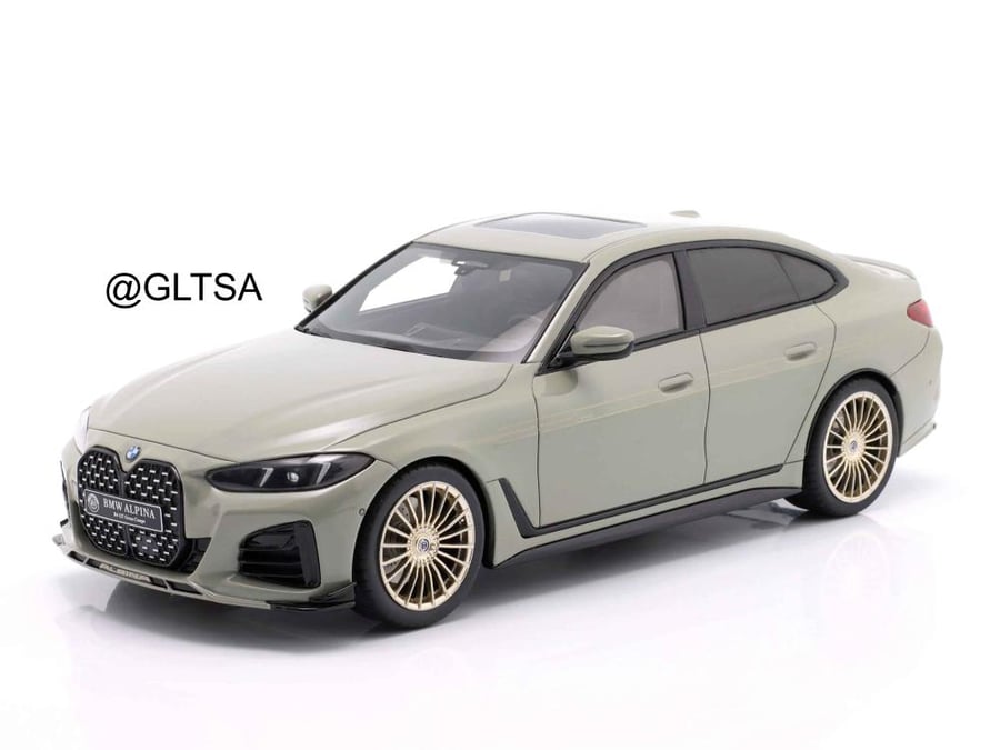 BMW Alpina B4 GT Fashion Grey 1:18 GT Spirit GT541 LIMITED 999 PCS