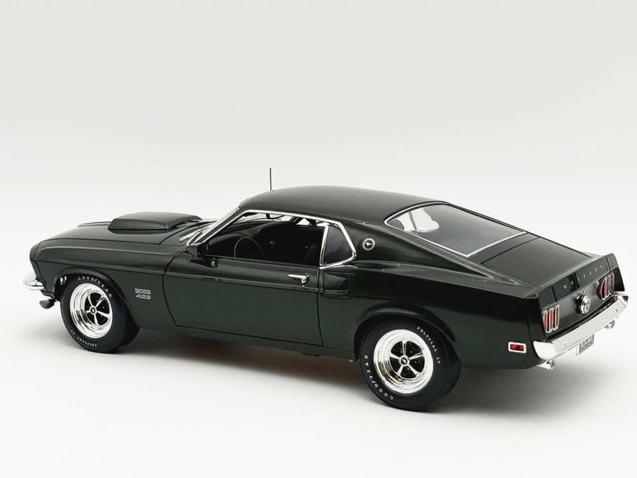 Ford Mustang Boss 429 1969 Black Jade 1:18 ACME A1801888 LIMITED 429 PCS