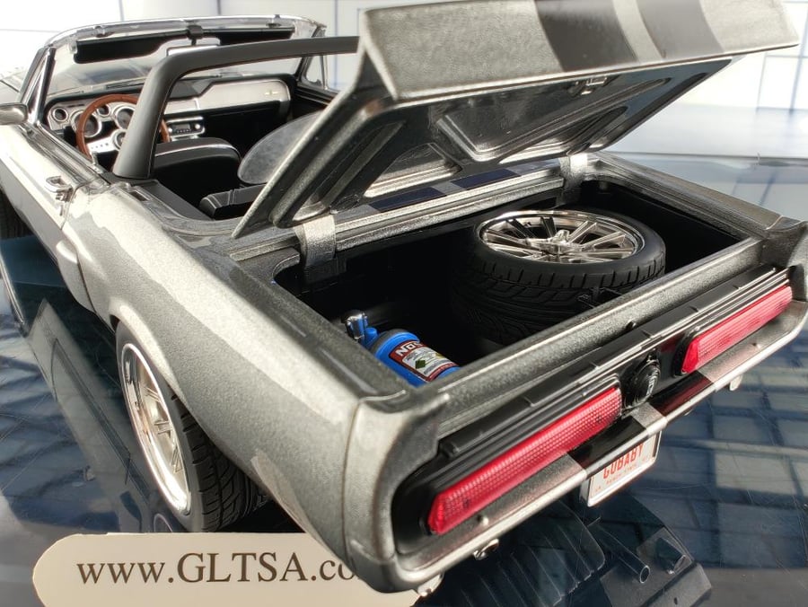 Ford Mustang Shelby GT500 Pro Touring Convertible 1967 Grey 1:18 ACME A1801884 LIMITED 312 PCS