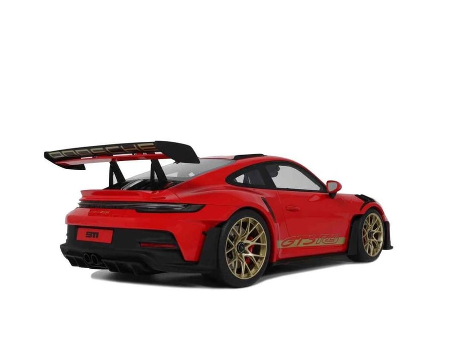 Porsche 911 (992) GT3 RS Guards Red 1:12 GT Spirit GT939 LIMITED 1100 PCS