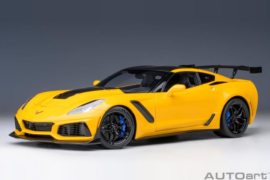 PRE-ORDER (3-4 WEEKS) Chevrolet Corvette C7 ZR1 Yellow Tintcoat 1:18 AUTOart 71278