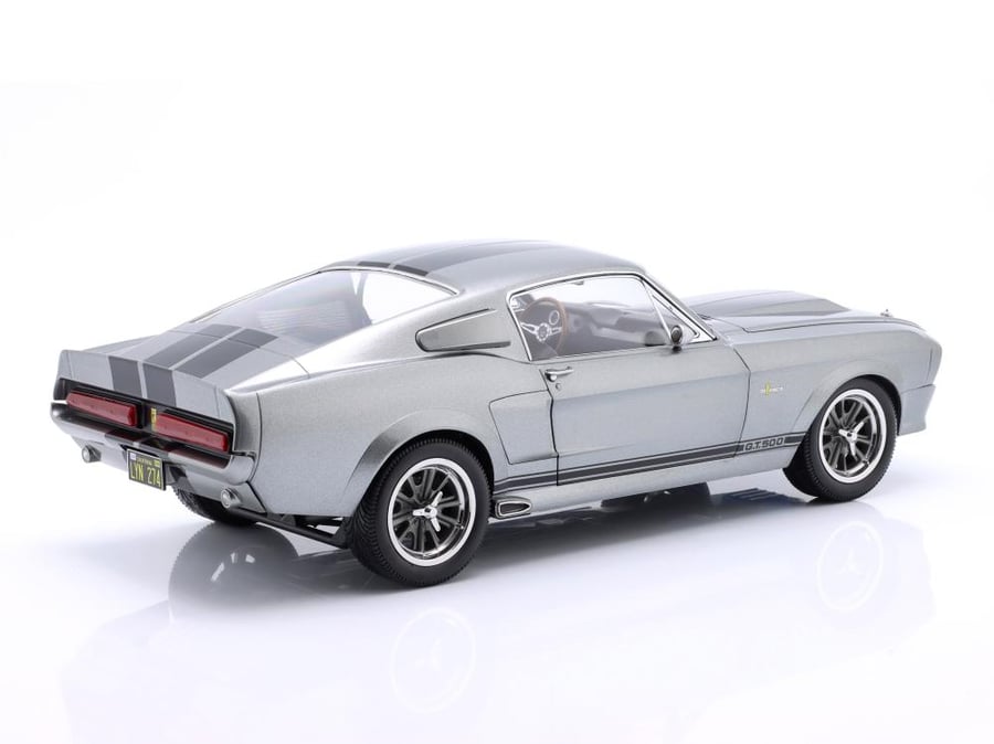 Ford Mustang Shelby GT500 Eleanor 1967 Gone in 60 Seconds (2000) Grey Metallic with Black Stripes 1:12 KK-Scale KKDC120171