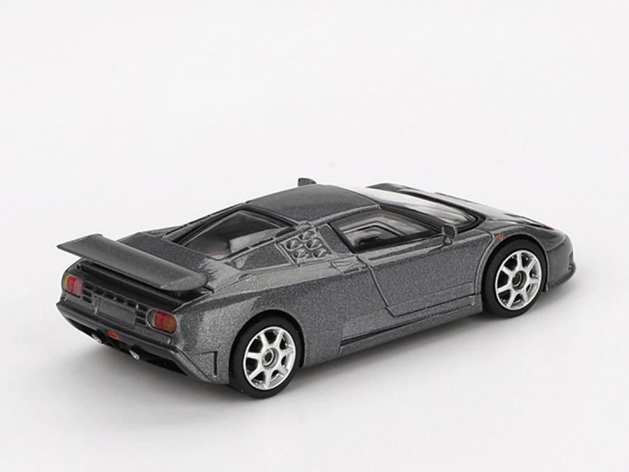 Bugatti EB110 Super Sport Grigio Scuro 1:64 MINI GT MGT01002-CH