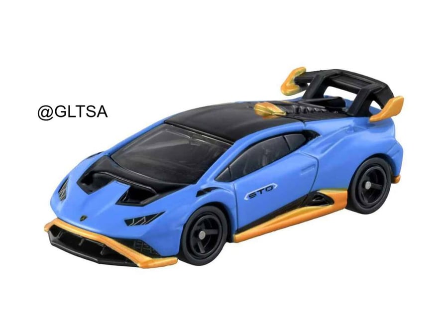 Lamborghini Huracan STO Blue 1:62 Takara Tomy Tomica 11
