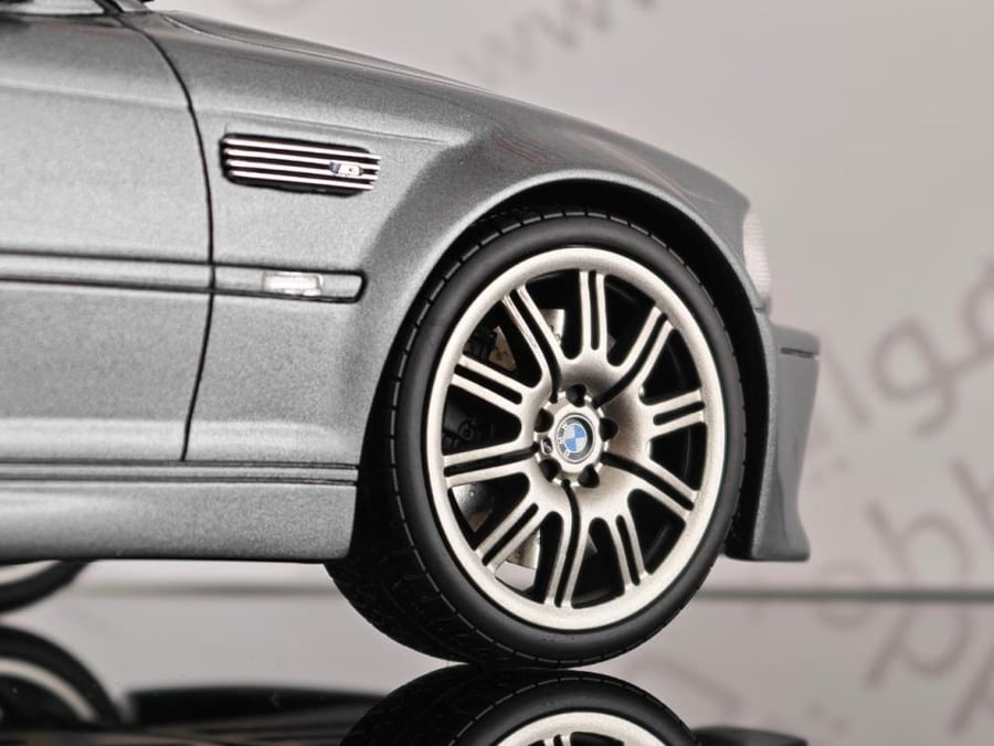BMW E46 M3 Convertible Silver Grey A08 1:18 OTTOmobile OT1006 LIMITED 2000 PCS