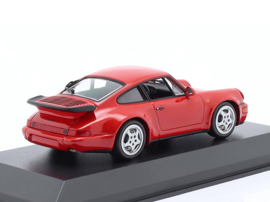 Porsche 911 (964) Turbo 1990 Red 1:43 Minichamps 943069105 LIMITED 500 PCS